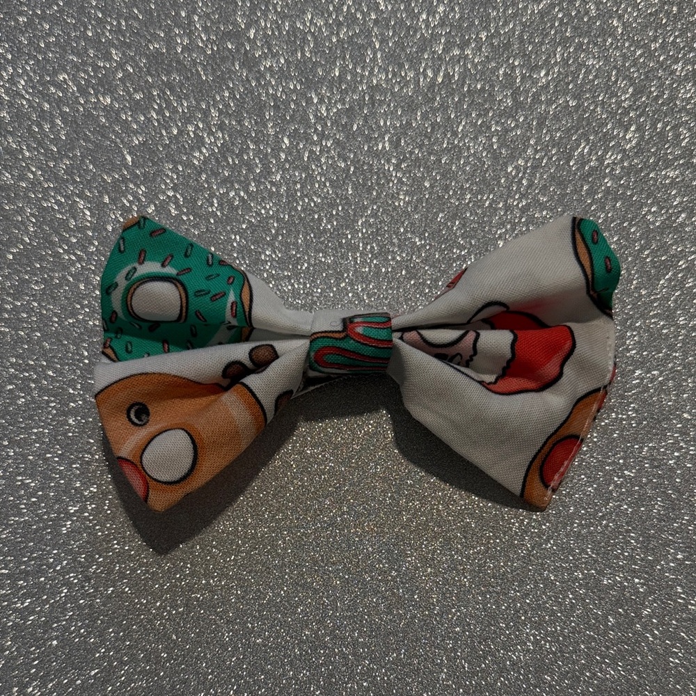 handmade christmas clip on bow